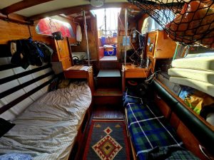 salon, Nicholson 36, sailboat for sale