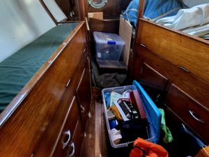 bed, Nicholson 36, sailboat for sale