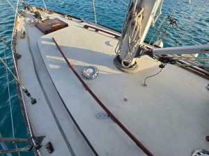 deck, Nicholson 36, sailboat for sale