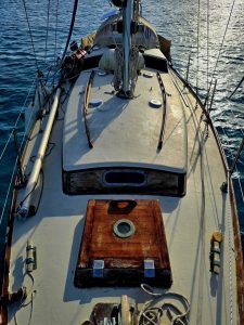 deck, Nicholson 36, sailboat for sale