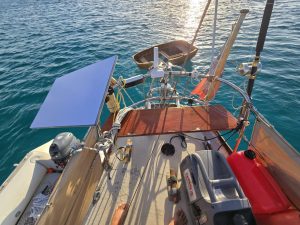 cockpit, Nicholson 36, sailboat for sale