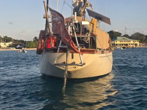exterior, Nicholson 36, sailboat for sale