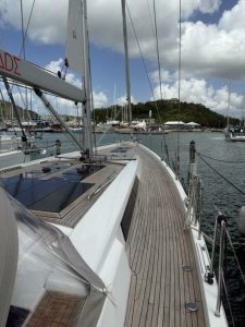 deck, Hanse 575, sailboat for sale