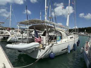 exterior, Hanse 575, sailboat for sale