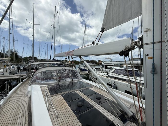 deck, Hanse 575, sailboat for sale