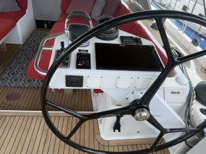 helm, Hanse 575, sailboat for sale