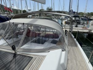 deck, Hanse 575, sailboat for sale