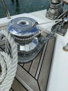 deck, Hanse 575, sailboat for sale