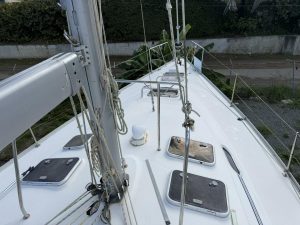 deck, Dufour 43 Gib'Sea, sailboat for sale