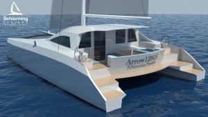 exterior, Arrow 1280 S, catamaran for sale