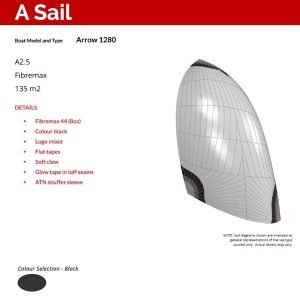 diagram, Arrow 1280 S, catamaran for sale