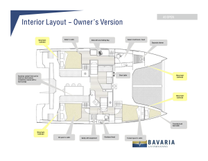 Nautitech 40 Open layout drawing 5