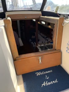 cockpit, Island Packet 35, sailboat for sale