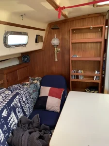 salon, Island Packet 35, sailboat for sale