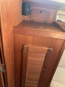 navigation station, Island Packet 35, sailboat for sale