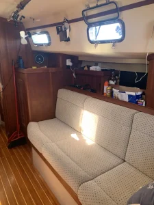 salon, Island Packet 35, sailboat for sale