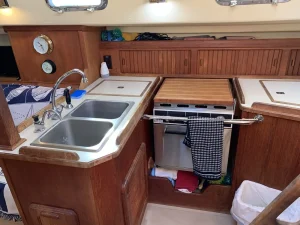 interior, Island Packet 35, sailboat for sale