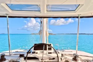 helm, Lagoon 50, catamaran for sale