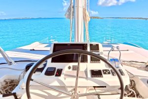 helm, Lagoon 50, catamaran for sale