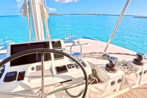 helm, Lagoon 50, catamaran for sale