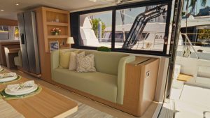 salon, Bali 5.2, catamaran for sale