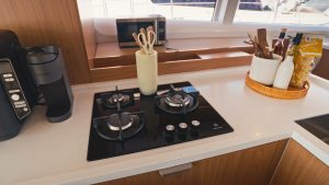 interior, Bali 5.2, catamaran for sale