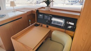 navigation station, Bali 5.2, catamaran for sale