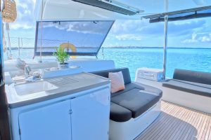 cockpit, Lagoon 50, catamaran for sale