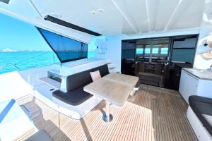 cockpit, Lagoon 50, catamaran for sale