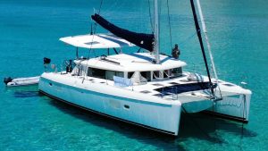underway, Lagoon 420, catamaran for sale