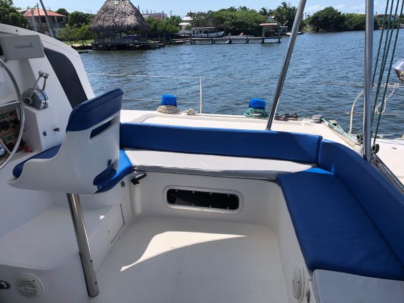 cockpit, FP 42 Venezia, catamaran for sale