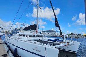 exterior, Lagoon 570, catamaran for sale