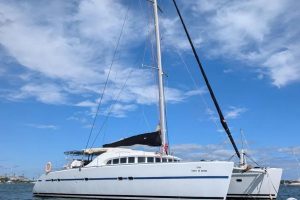 exterior, Lagoon 570, catamaran for sale