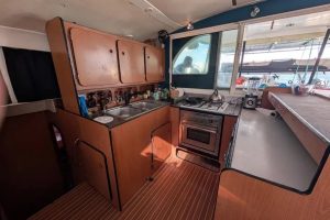 interior, Lagoon 570, catamaran for sale