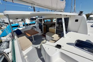 cockpit, Outremer 45, catamaran for sale