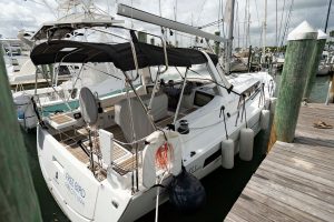 deck, Beneteau 41.1 Oceanis, sailboat for sale