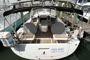 cockpit, Beneteau 41.1 Oceanis, sailboat for sale