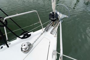 deck, Beneteau 41.1 Oceanis, sailboat for sale