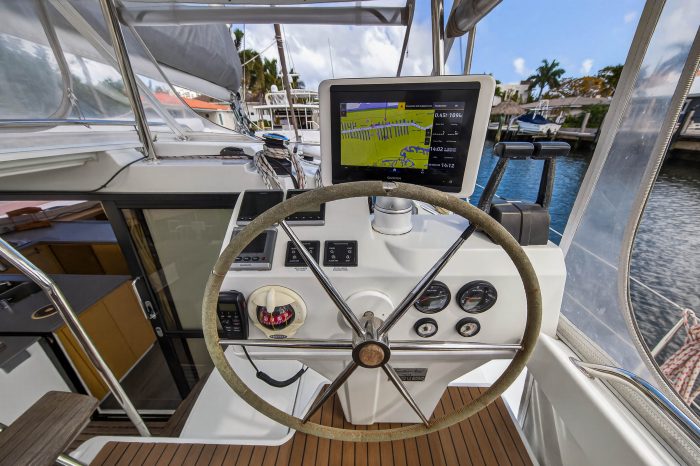 helm, FP 44 Helia, catamaran for sale