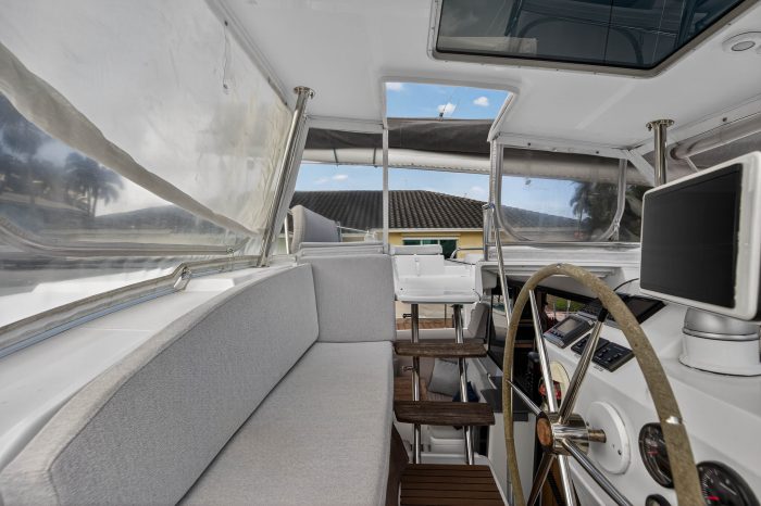 cockpit, FP 44 Helia, catamaran for sale