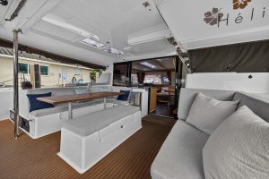 cockpit, FP 44 Helia, catamaran for sale