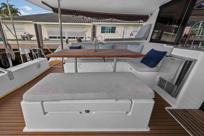 cockpit, FP 44 Helia, catamaran for sale