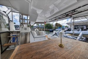 cockpit, FP 44 Helia, catamaran for sale