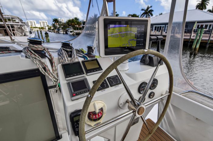 helm, FP 44 Helia, catamaran for sale