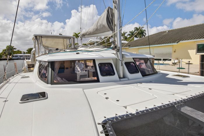 deck, FP 44 Helia, catamaran for sale