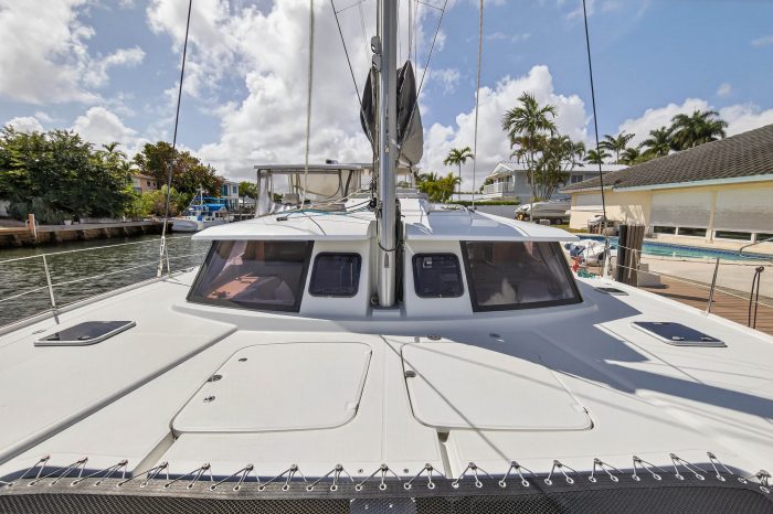 deck, FP 44 Helia, catamaran for sale