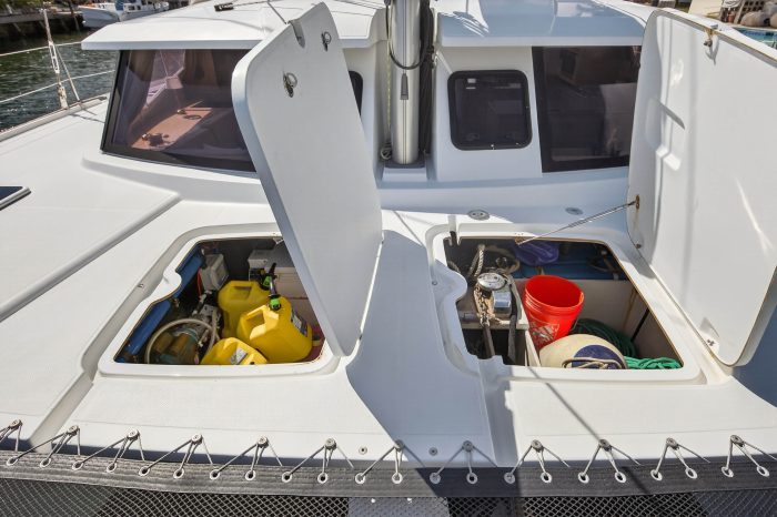 deck, FP 44 Helia, catamaran for sale