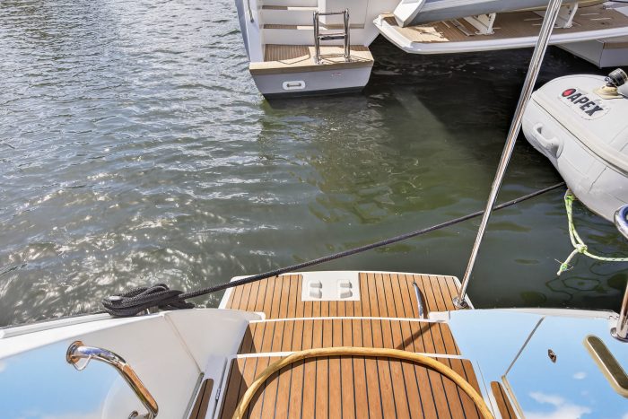 deck, FP 44 Helia, catamaran for sale