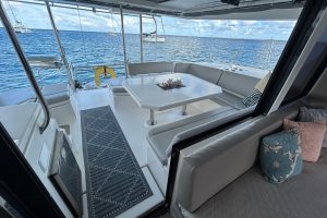 cockpit, Leopard 45, catamaran for sale
