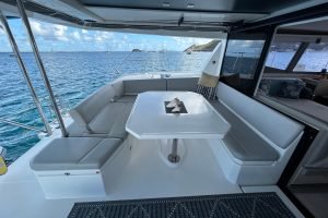 cockpit, Leopard 45, catamaran for sale